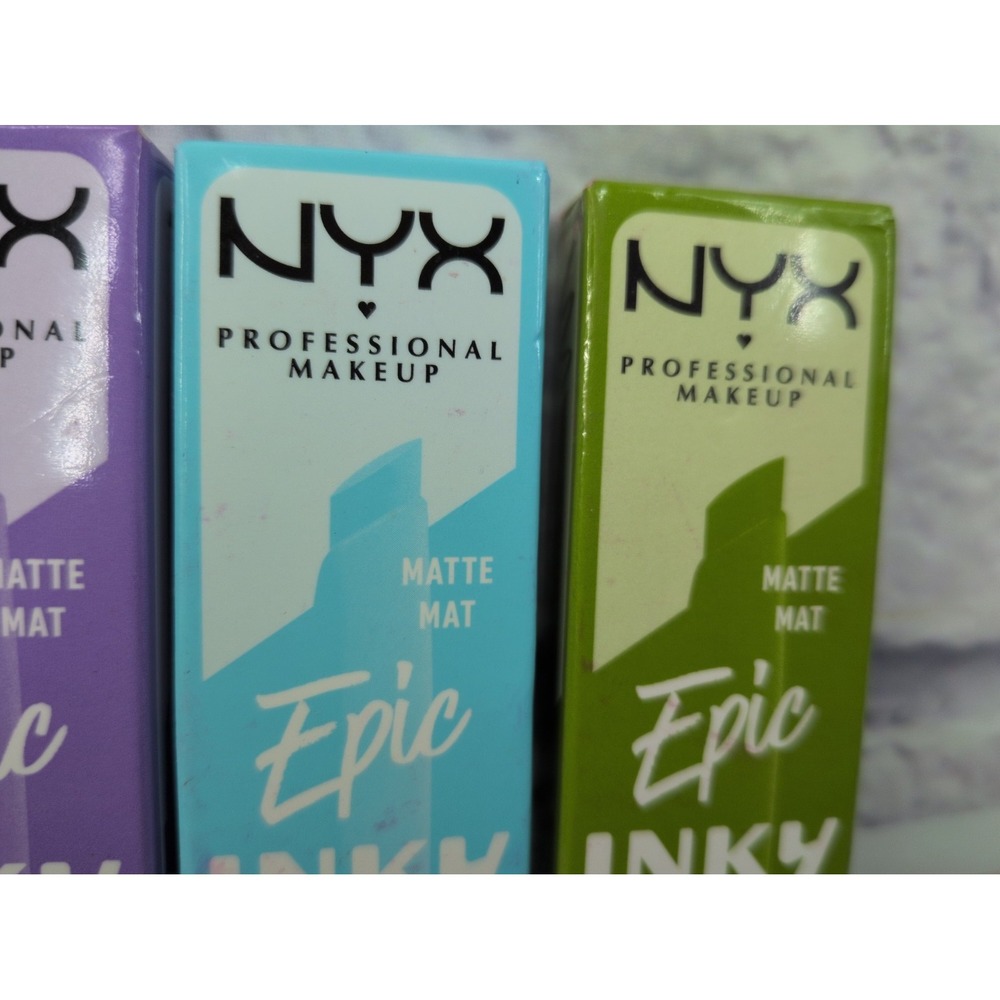 5 NYX LOT😍Matte Liquid Liner Waterproof Epic Wear Ink Eyeliner Stix Mixed Set - Picture 6 of 6